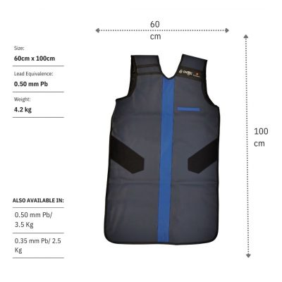 Coat Type Lead Apron (PB Standard) - Image 4