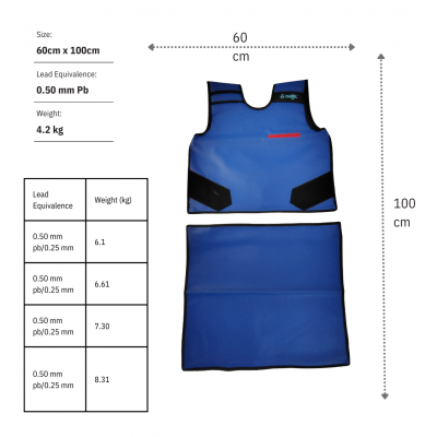 Skirt Vest Vinyl Frontal / Full Wrap Apron - Image 5