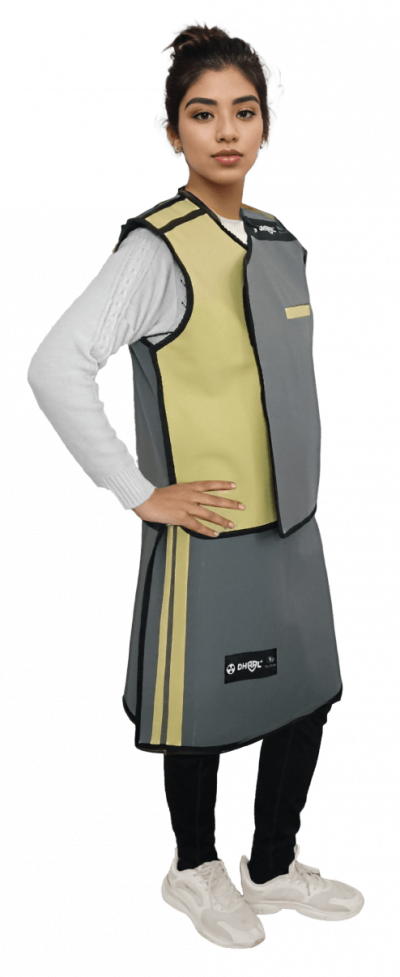 Lead Free Skirt Vest Apron
