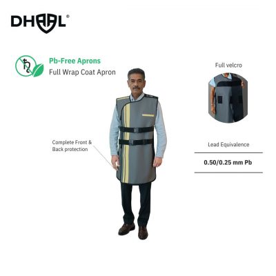 Lead Free Full Wrap Coat Apron