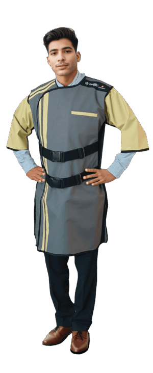 lead free apron with sleeves